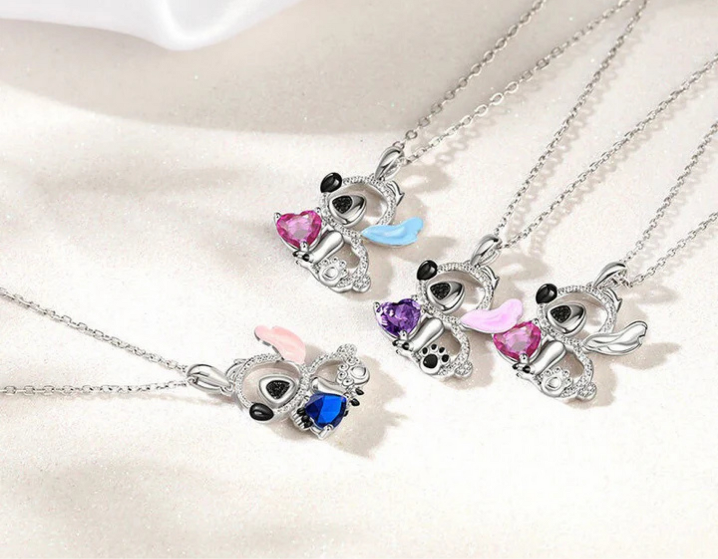 The "Little Monster" Heart Necklace