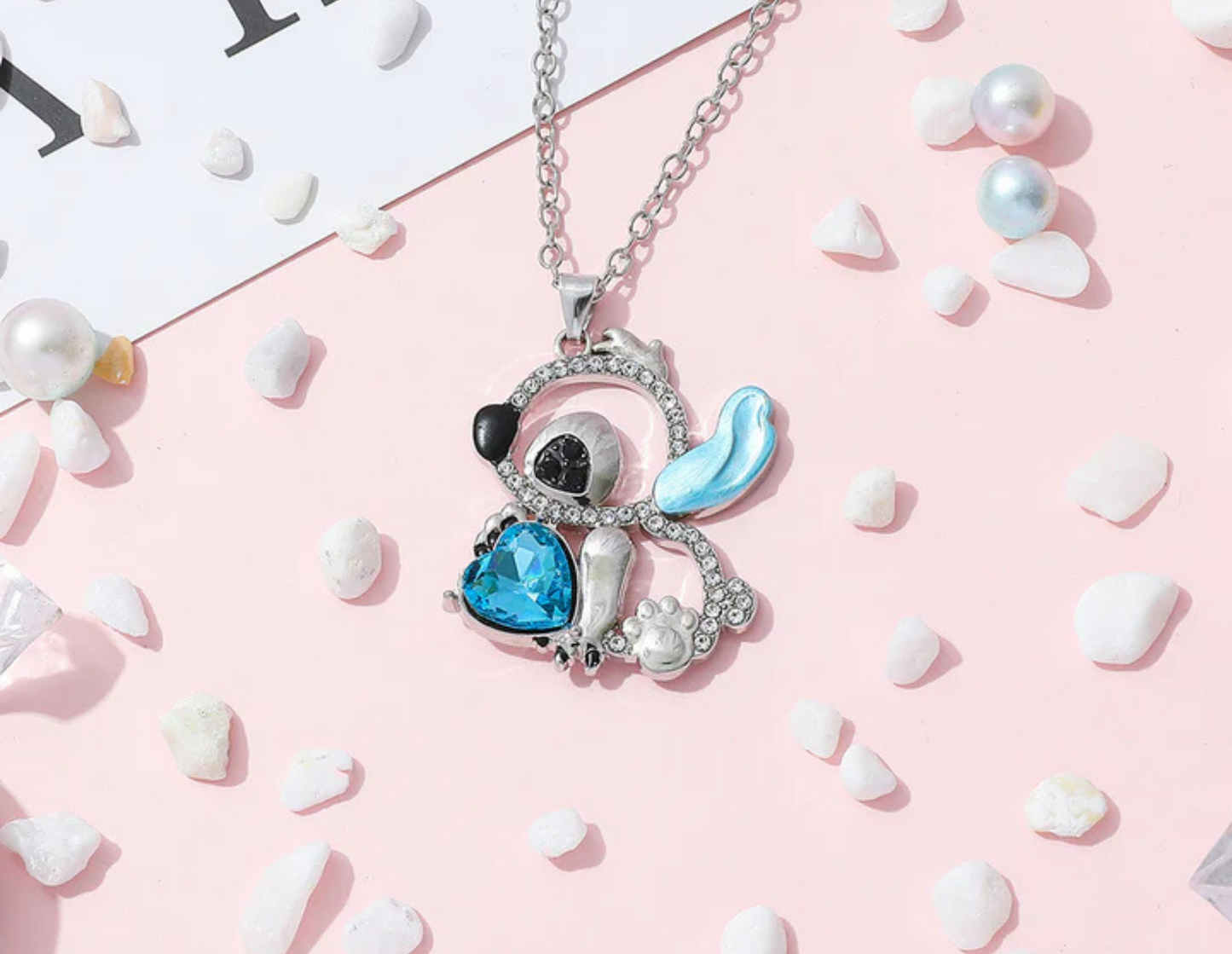 The "Little Monster" Heart Necklace