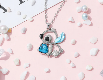 The "Little Monster" Heart Necklace